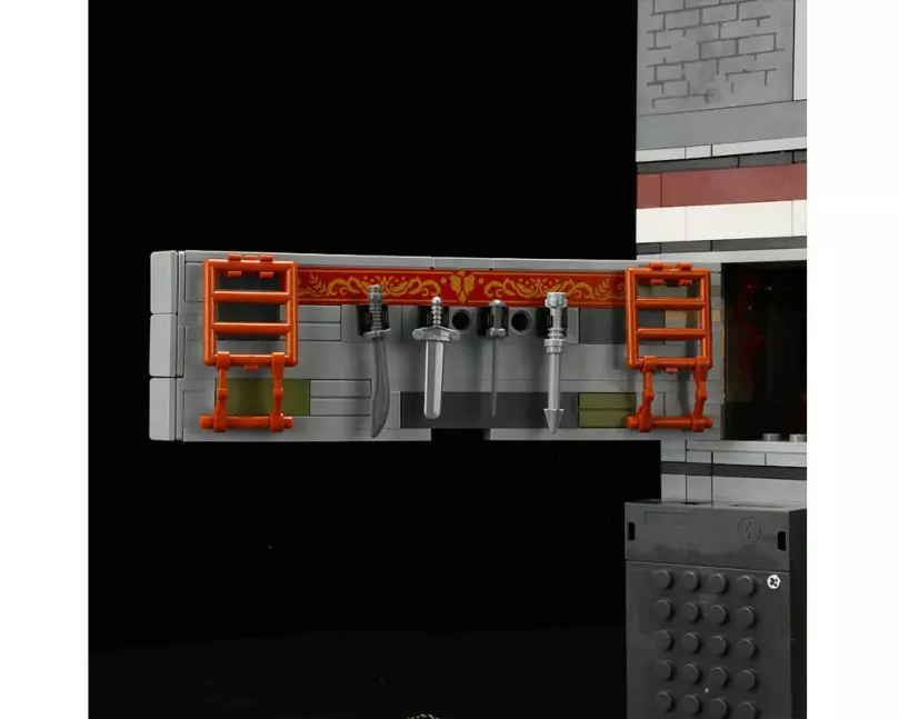 Lumibricks Castle Armory mit LED-Beleuchtung