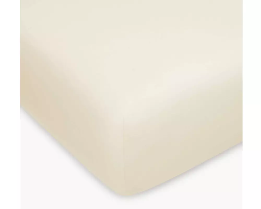 Home Fashion Fixleintuch Jersey Elasthan ecru, 180-200 x 200 cm Baumwolle