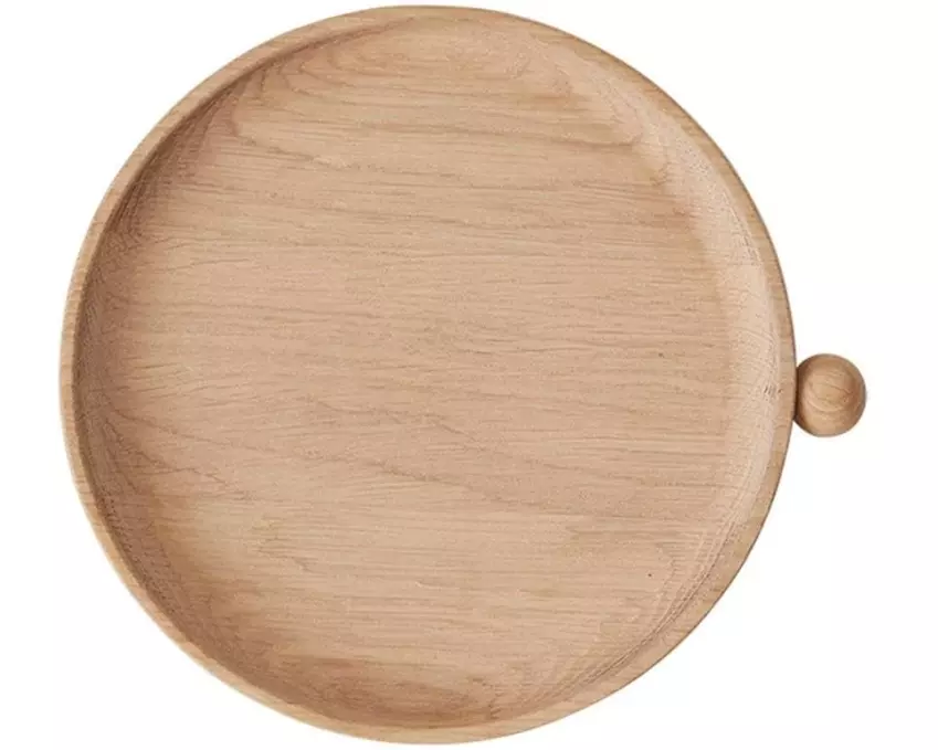 OYOY Serviertablett Inka 2,5 x 22 x 20 cm, Nature