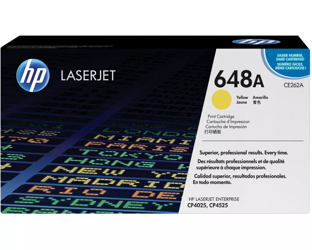 HP Toner Nr. 648A (CE262A) Yellow