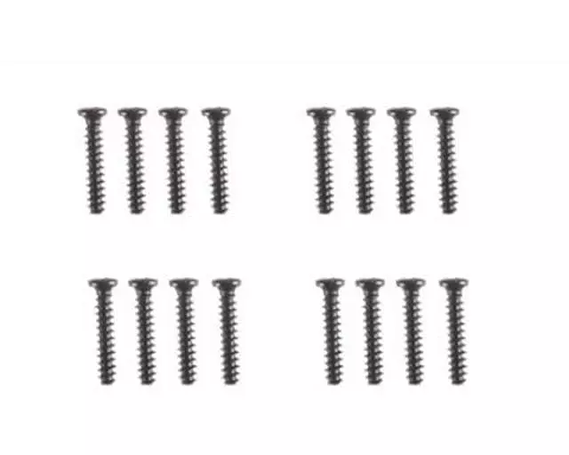 Absima Flachkopfschrauben M2.6 x 15 mm, 16 Stück