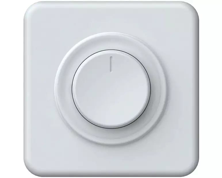 Hager UP-Drehdimmer PHAN 20-250 VA (LED 3-85W) ws Phasenanschnitt