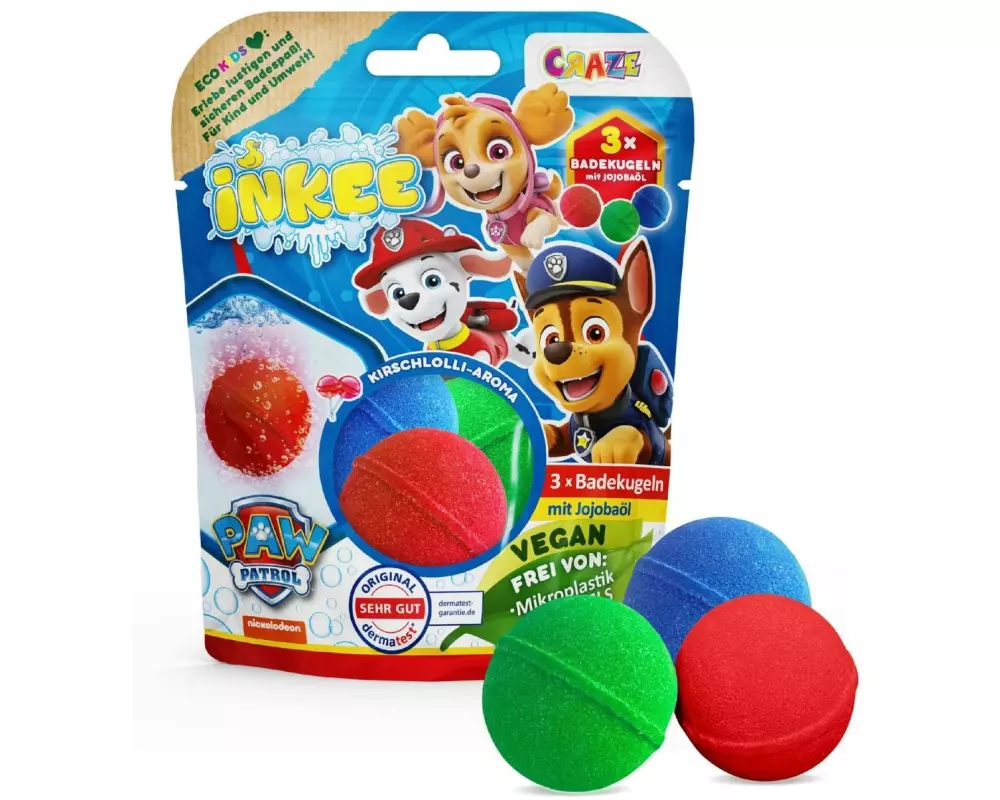 Craze Badekugel Paw Partol 3 Stück