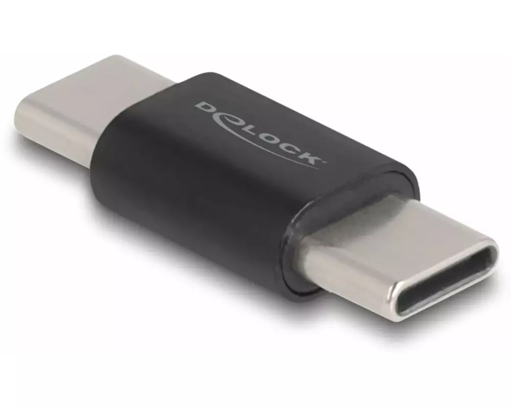 Delock USB-Adapter 3.2 Gen 2, 10Gbps USB-C Stecker - USB-C Stecker