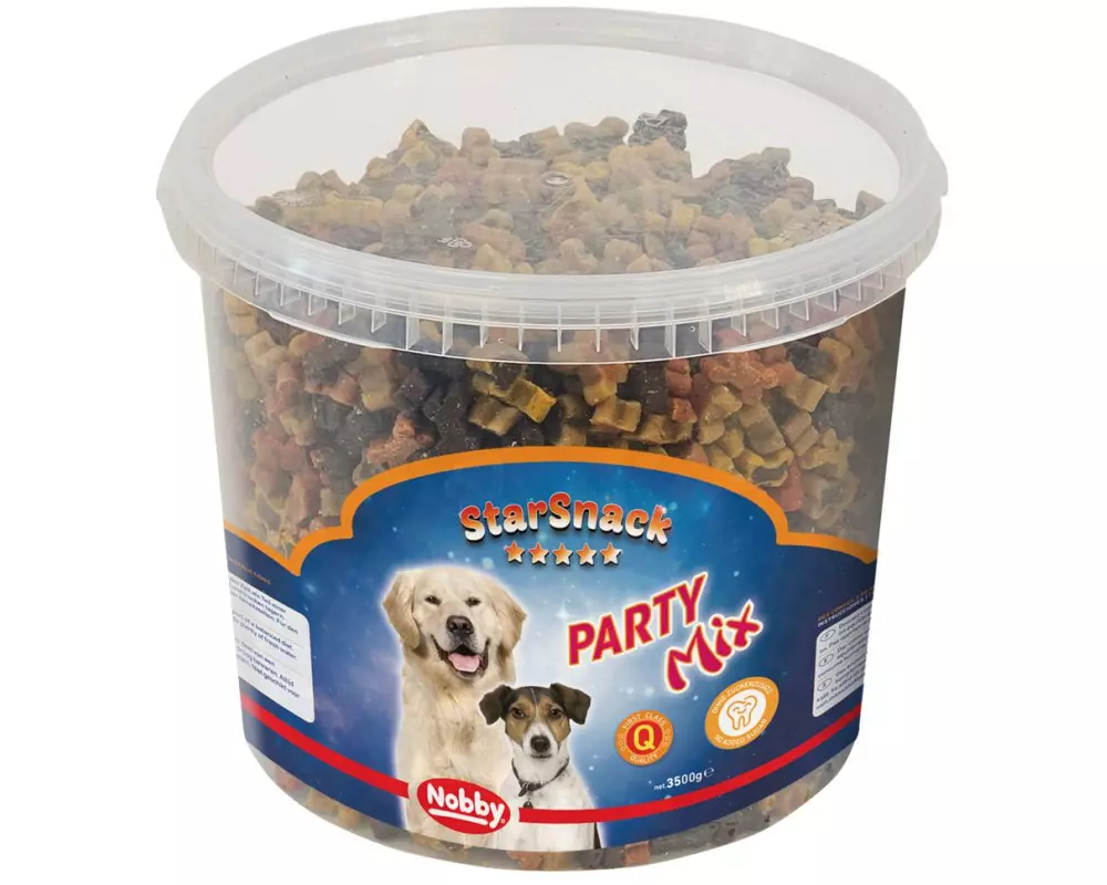 Nobby Leckerli StarSnack Party Mix Eimer, 3.5 kg