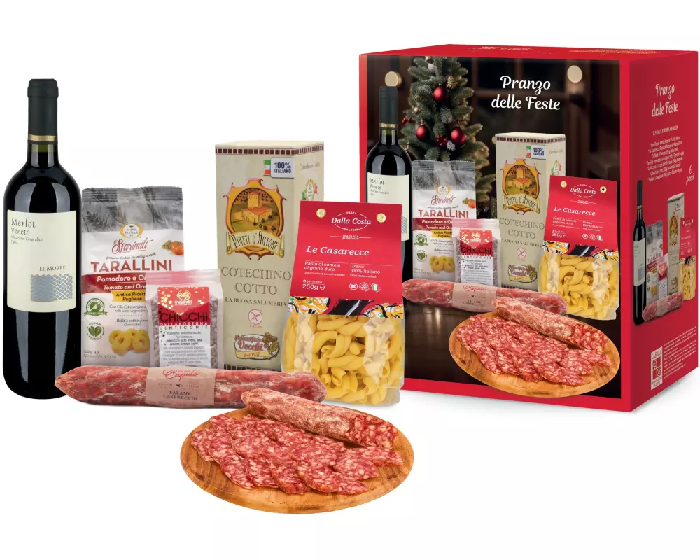 Casella Weihnachten Pranzo delle feste 6 Spezialitäten