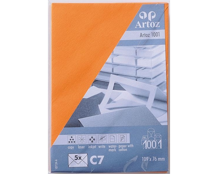 ARTOZ Couverts 1001 C7 107134185 100g, orange 5 Stück