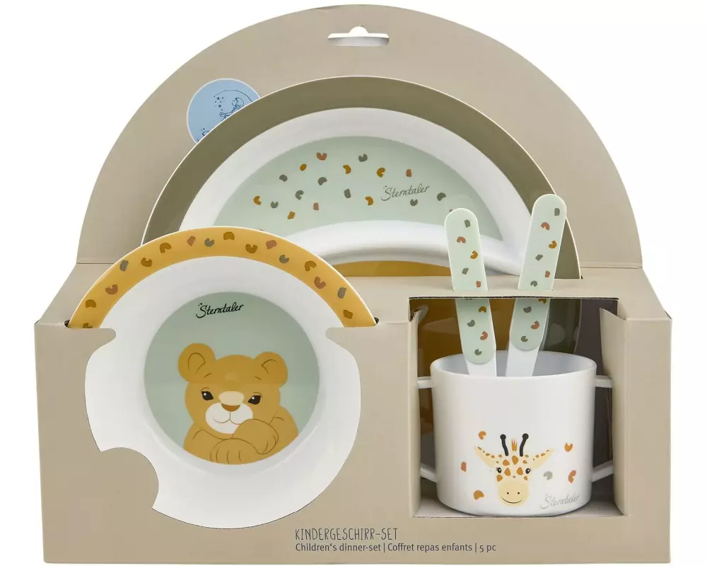 Sterntaler Kindergeschirrset Safari