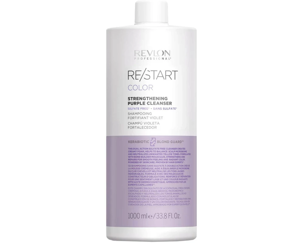 REVLON PROFESSIONAL unique one Strengthening Purple Cleanser 1000 ml