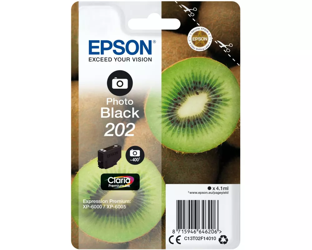 Epson Tinte Nr. 202 / C13T02F14010 Photo Black