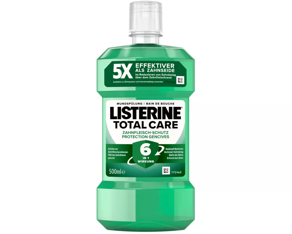 Listerine Mundspülung Total Care Zahnfleischschutz 500 ml