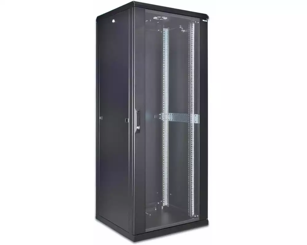 Wirewin Netzwerkschrank CAB 600X600X42U BL 42HE / Schwarz