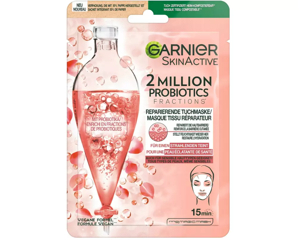 Garnier Gesichtsmaske SkinActive 2 Million Probiotics 1 Stück