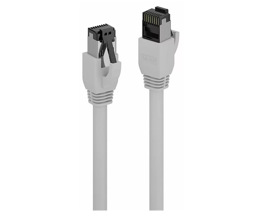 LINDY 2m Cat.8.1 S/FTP, LSZH Cable, Grey