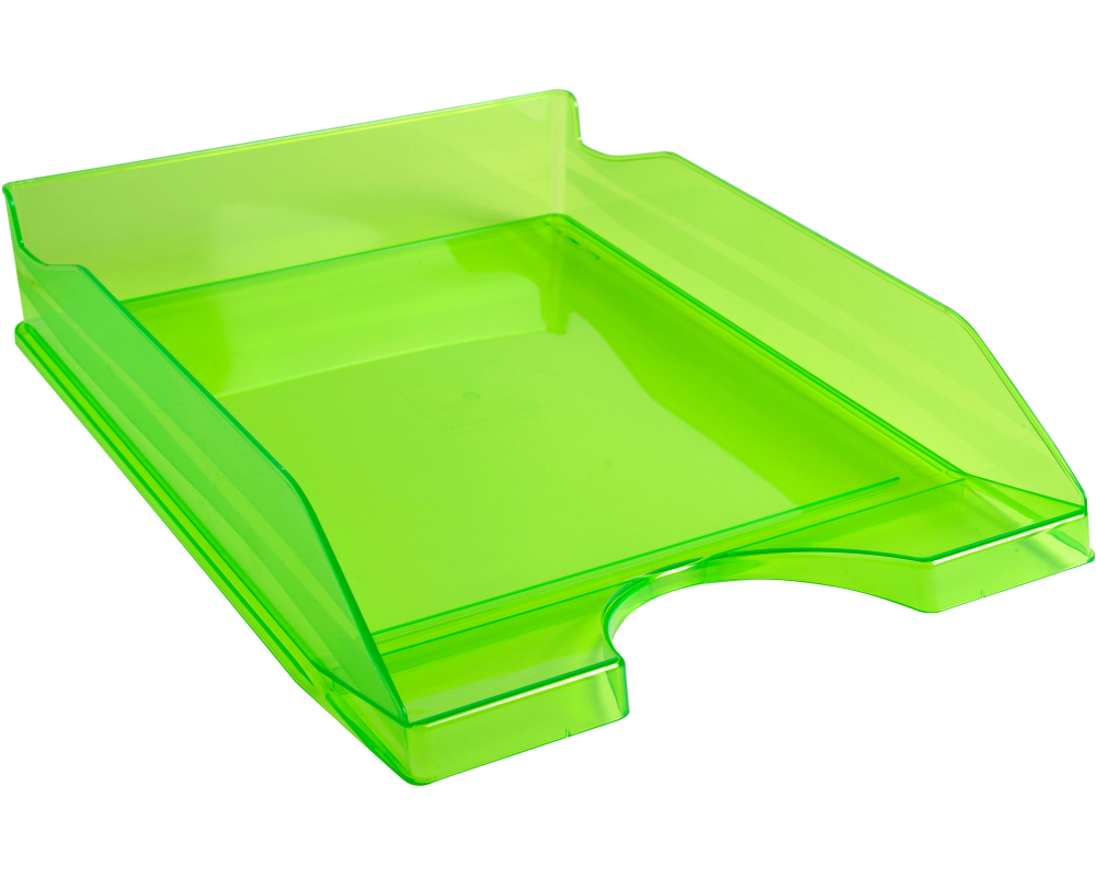EXACOMPTA Briefkorb Ecotray A4+ 12397D grün-transp.