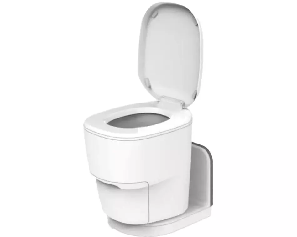 Clesana Toilette C1 mit L-Adapter Weiss