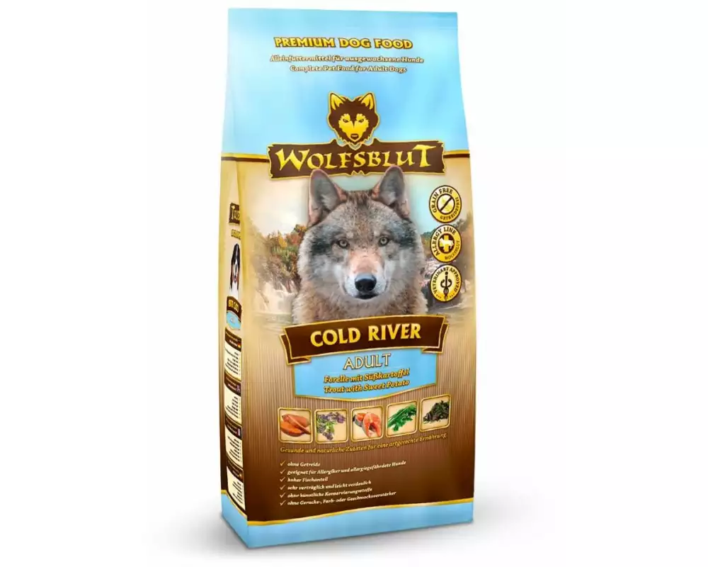Wolfsblut Trockenfutter Dog Cold River Adult, 12.5 kg