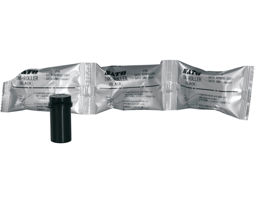 SATO Farbrolle schwarz 03011 zu Preisauszeichner KENDO/JUDO