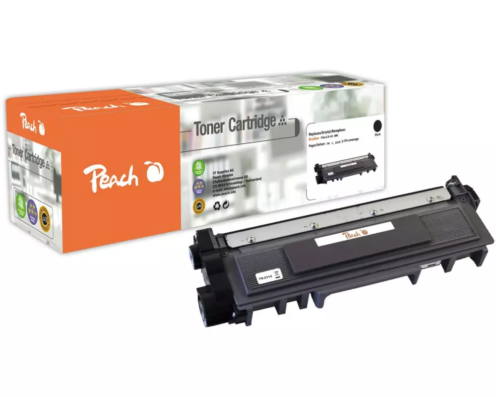 Peach Toner Brother TN-2310 Black