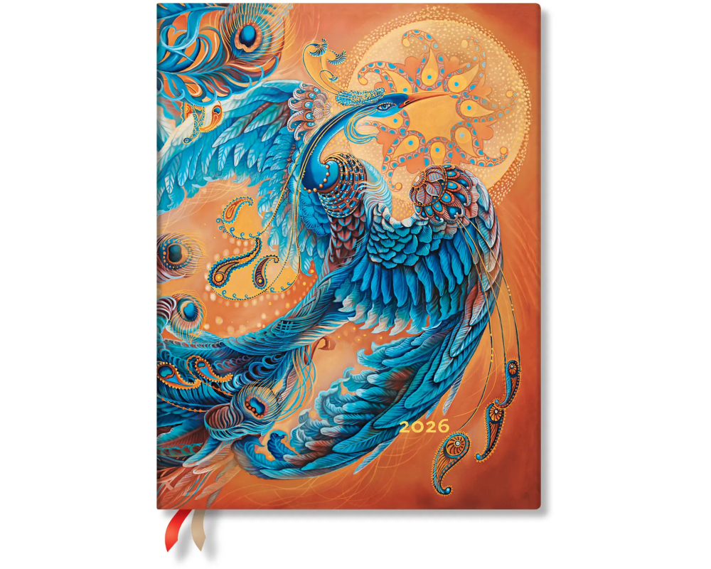 Paperblanks Tagesagenda Himmelsvogel Ultra 1 Woche auf 2 Seiten