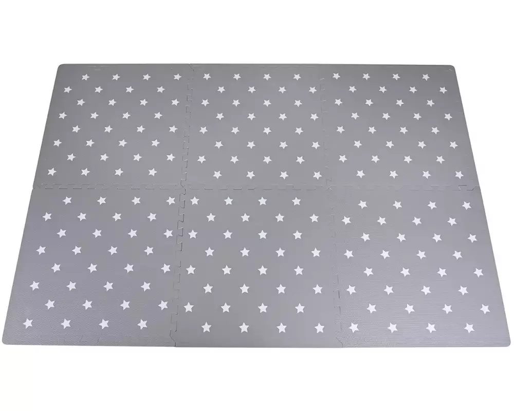 Knorrtoys Puzzlematte Sterne Grau