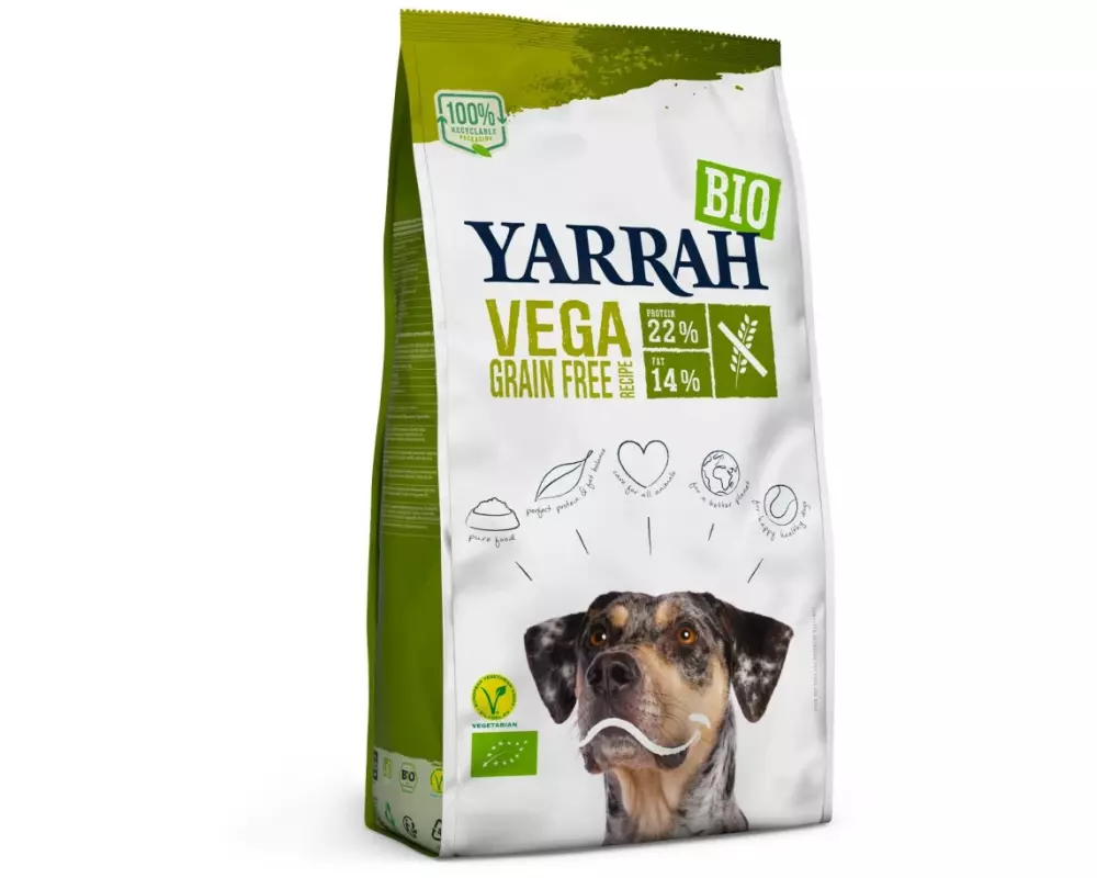 Yarrah Trockenfutter Bio Vega Weizenfrei 2 kg