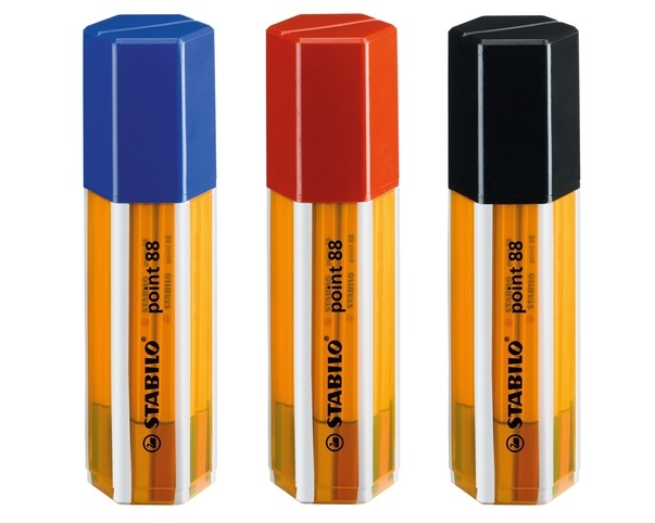 STABILO Fineliner Point 88 0.4mm 8820-1 Big Point 20 Stück