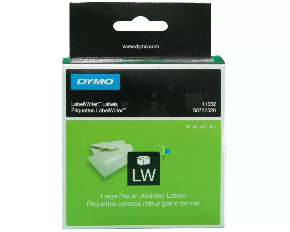 DYMO Etikettenrolle Thermo Direct 25 x 54 mm