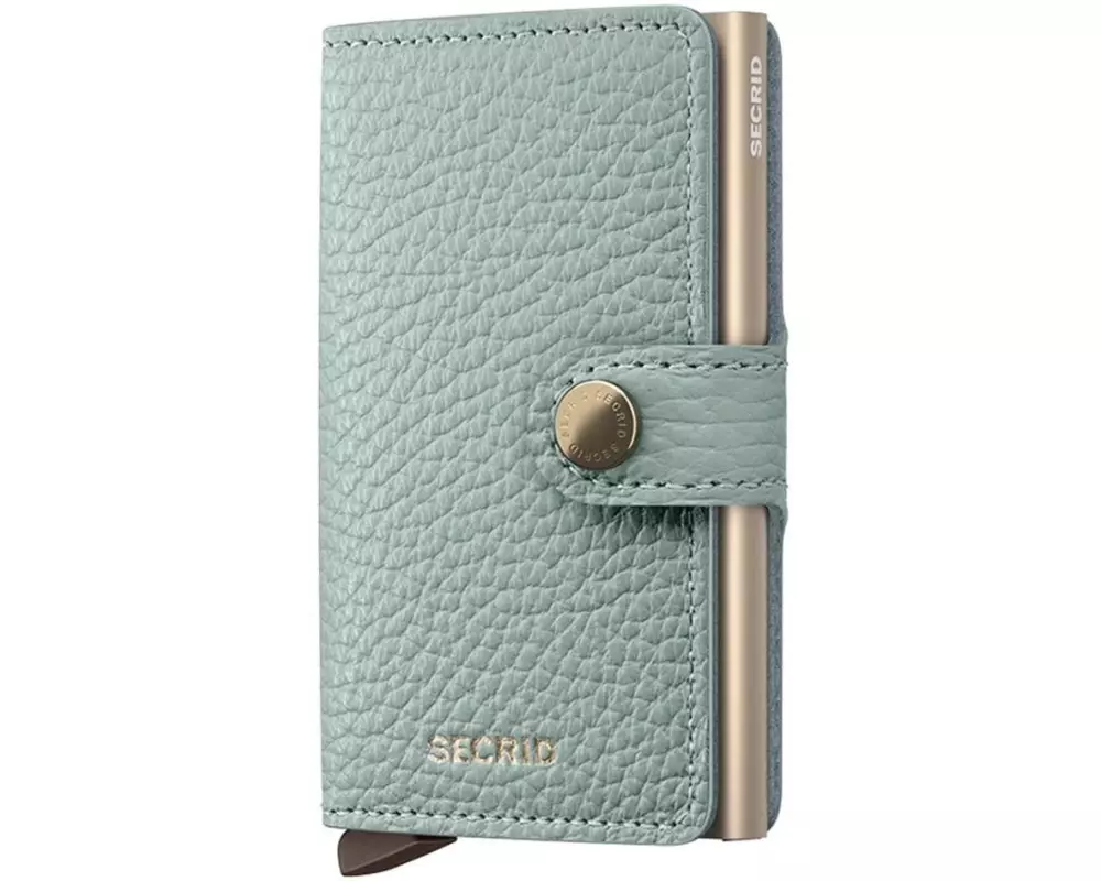 SECRID Portemonnaie Miniwallet Pebble Sea Green