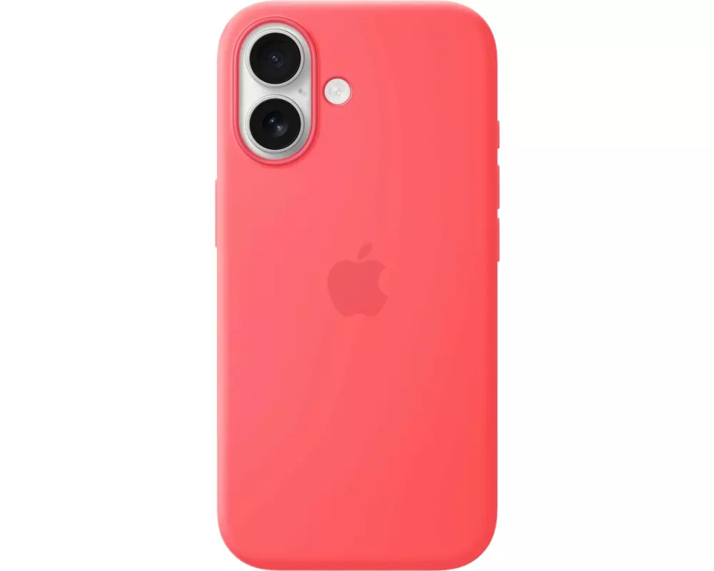 Apple Silicone Case mit MagSafe iPhone 17 Bright Guava