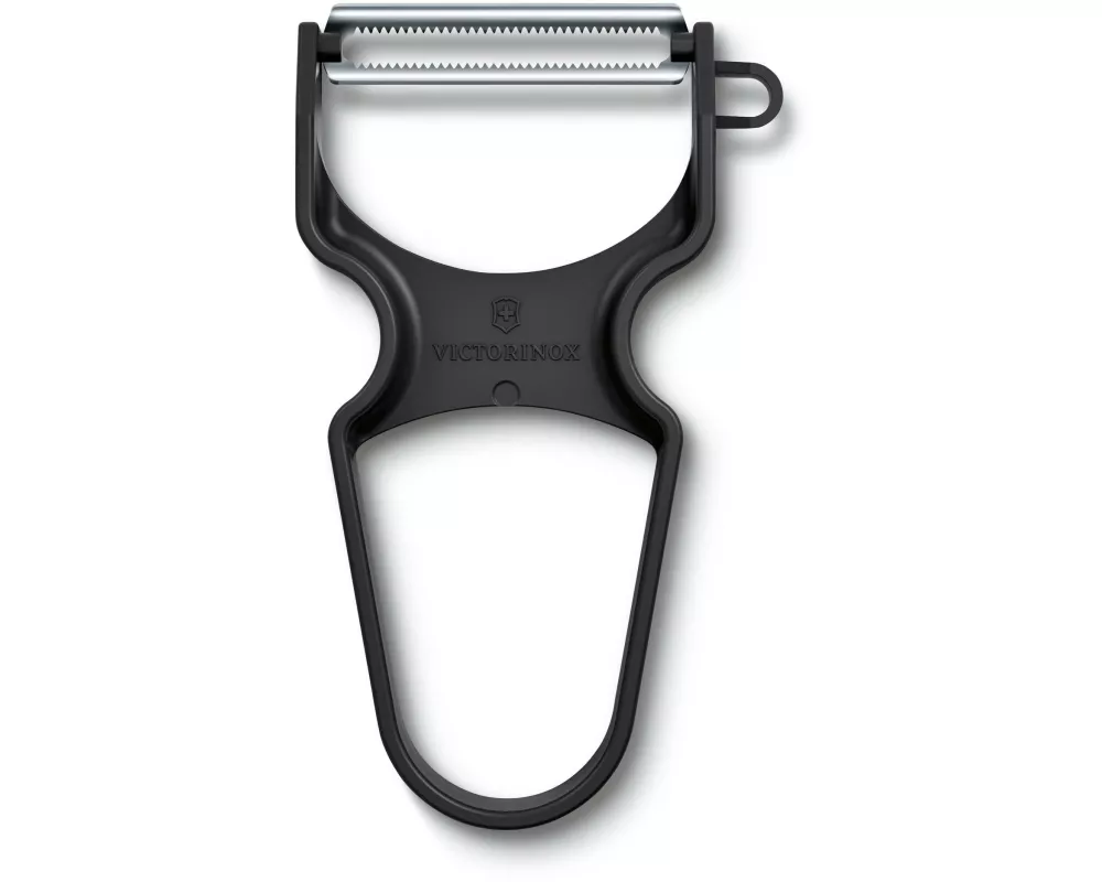 Victorinox Sparschäler Rapid mit Mikrozahnung, Schwarz