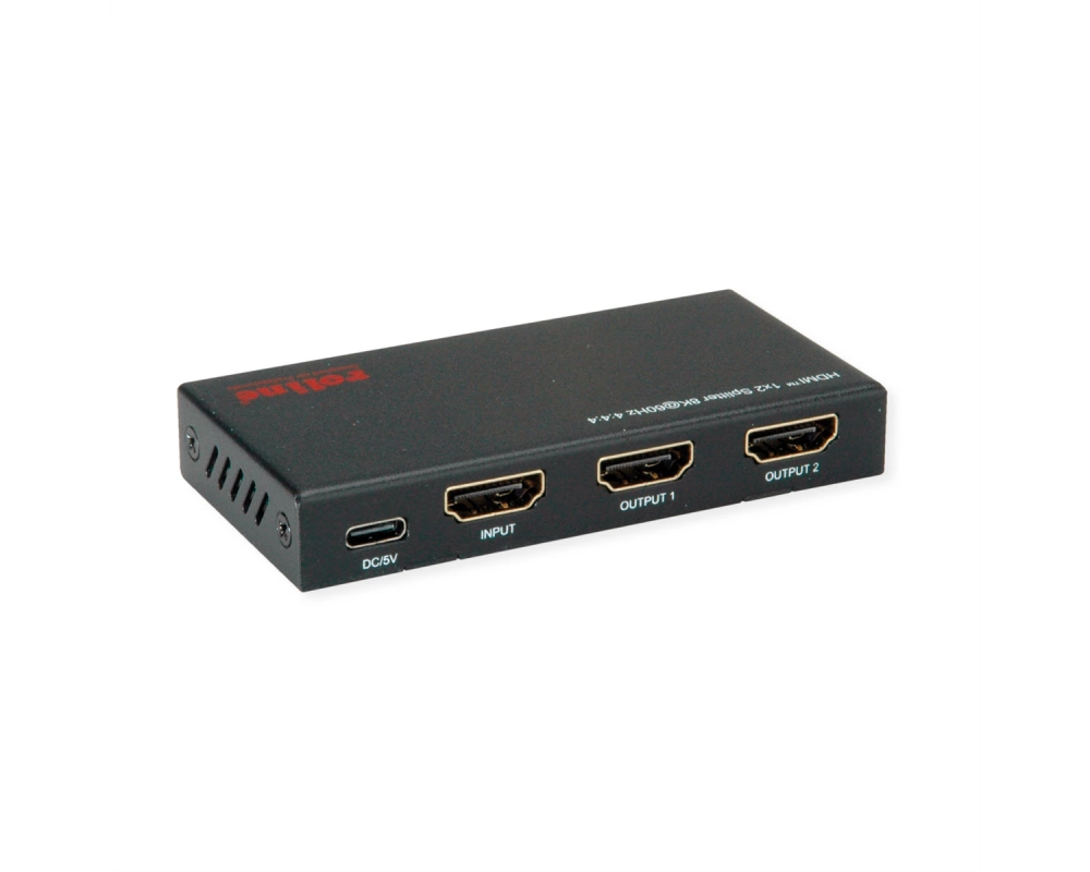 ROLINE HDMI Video-Splitter, 8K, 2fach