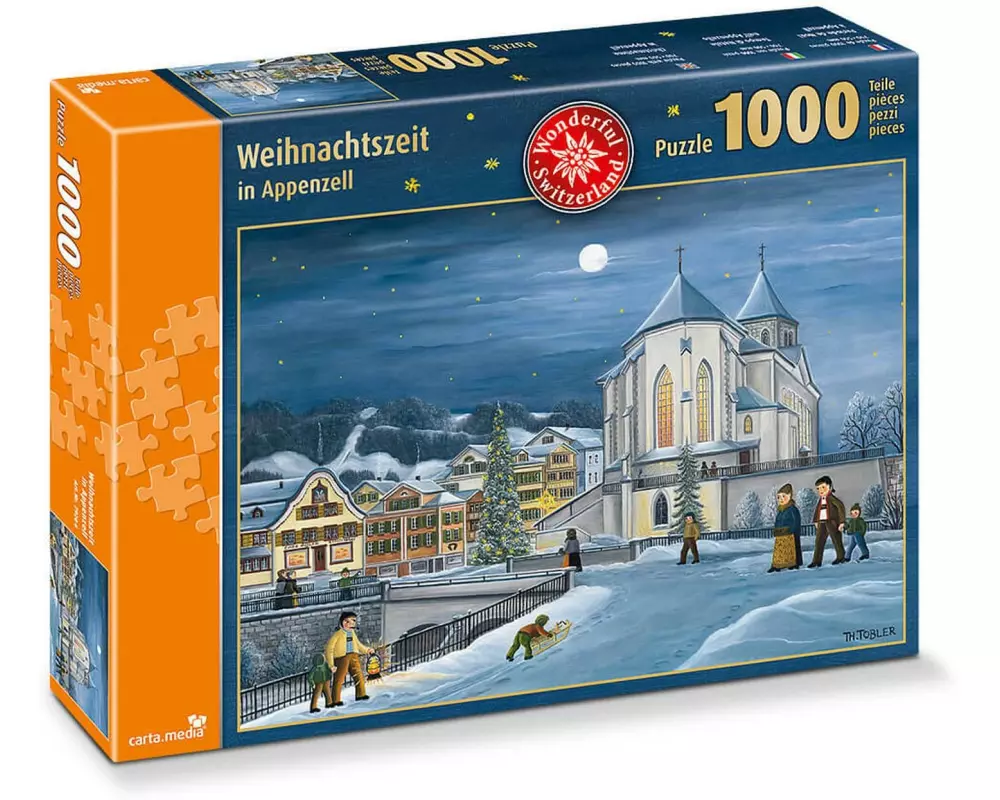 Carta.Media Puzzle Weihnachtszeit in Appenzell