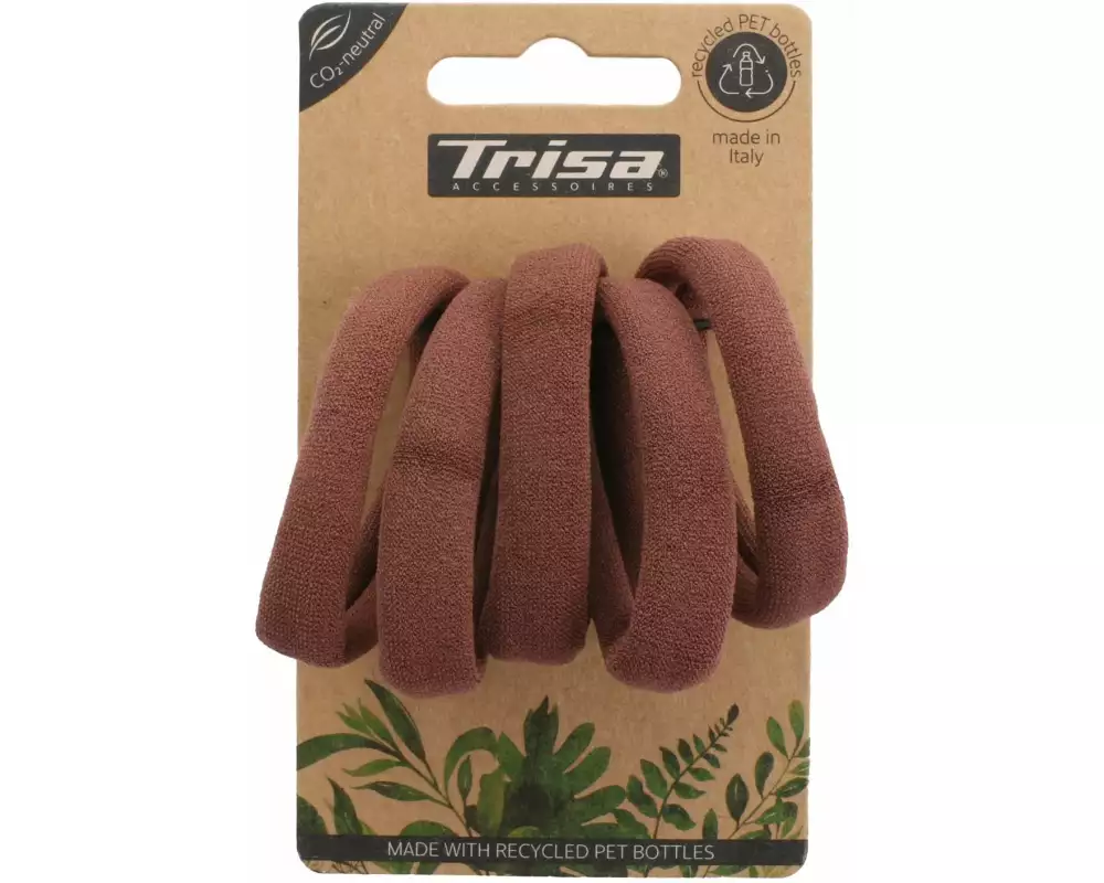 Trisa Accessoires ECO Strickhaargummi Strickhaargummi Braun