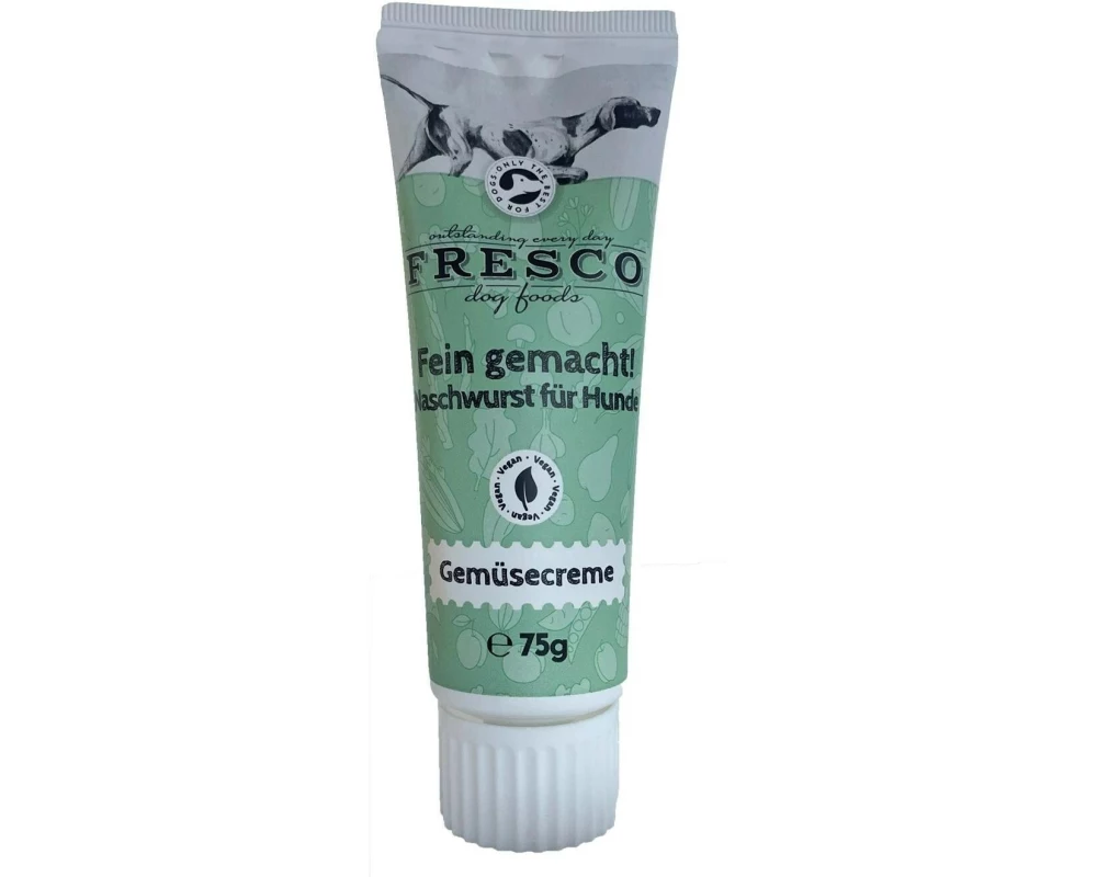 FRESCO Leckerli Naschwurst Gemüsecreme 75 g