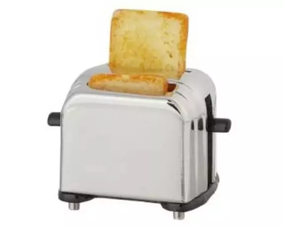 HobbyFun Mini-Utensilien Toaster 2 x 1.5 cm