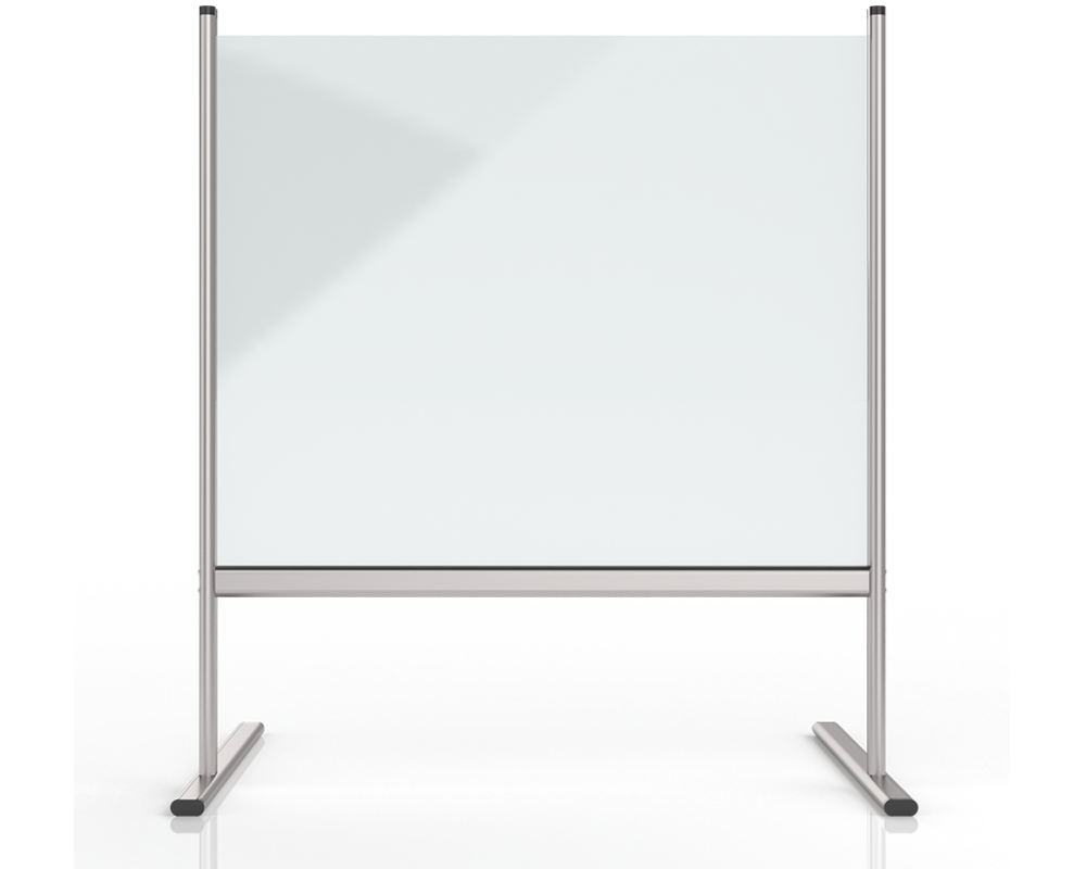 MAGNETOPLAN Hygienewand 829x927mm 1102880 Acrylglas