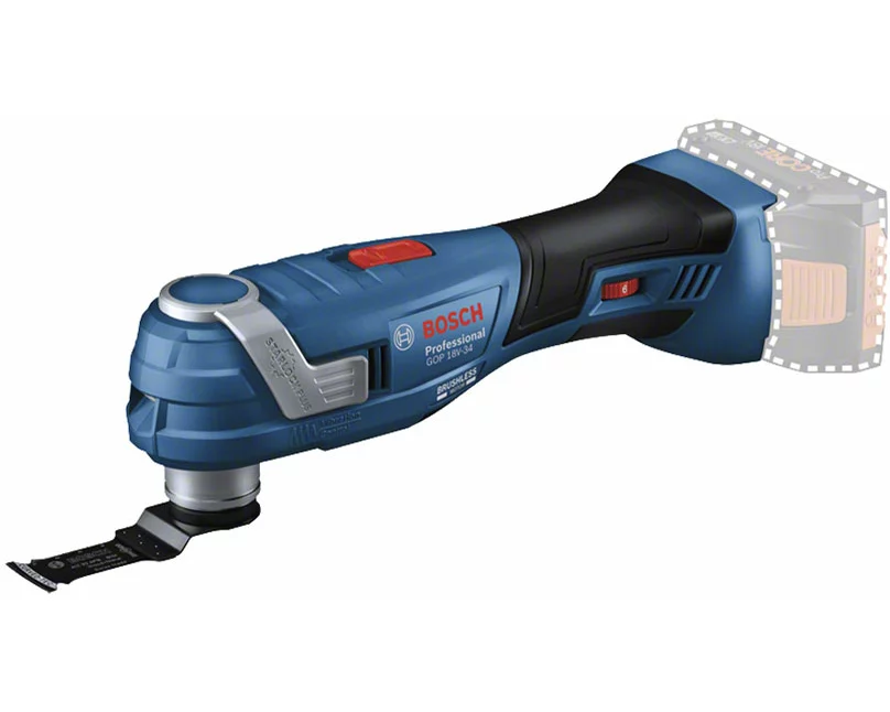 Bosch GOP 18V-34 Akku Multi Cutter solo im Karton 0.601.8G2.001