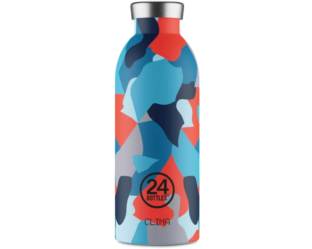 24Bottles Thermosflasche Clima 500 ml, Tundra Blue