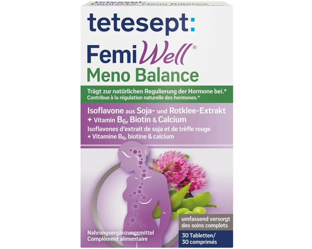tetesept FemiWell Meno Balance 30 Stück