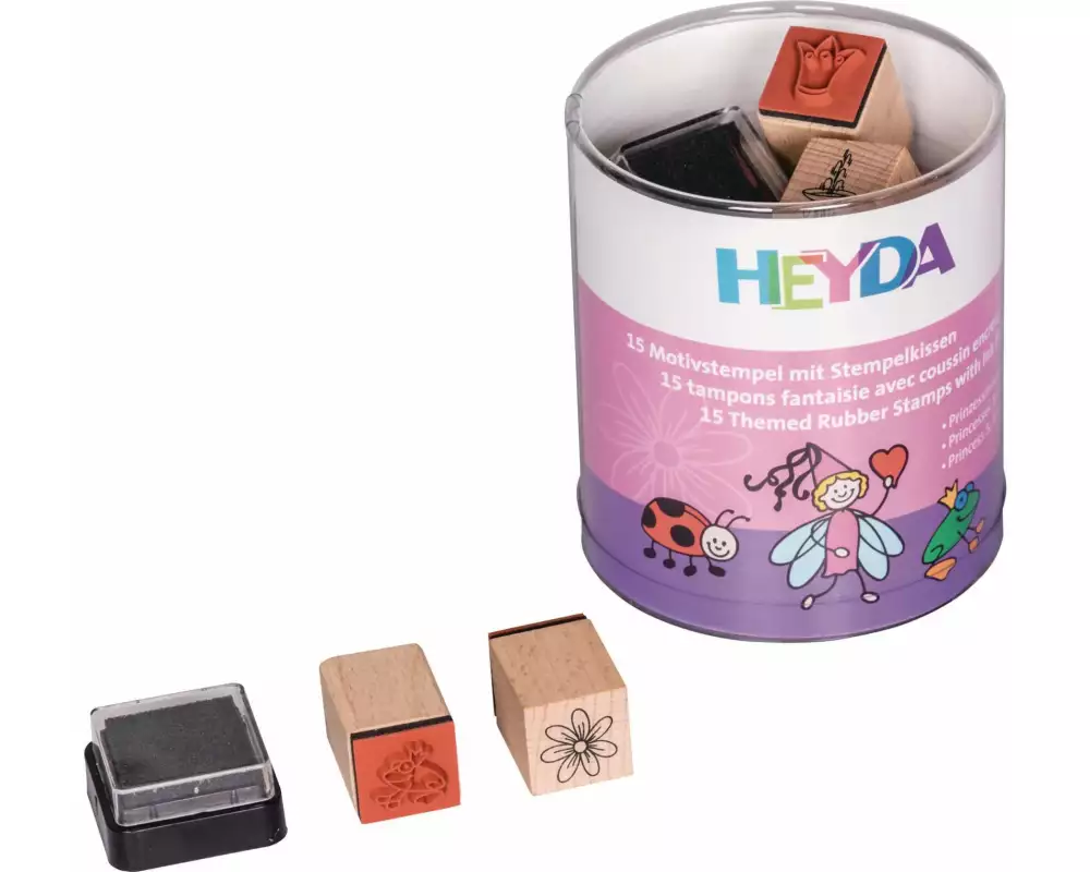 Heyda Stempelset Prinzessinnen u. Feen