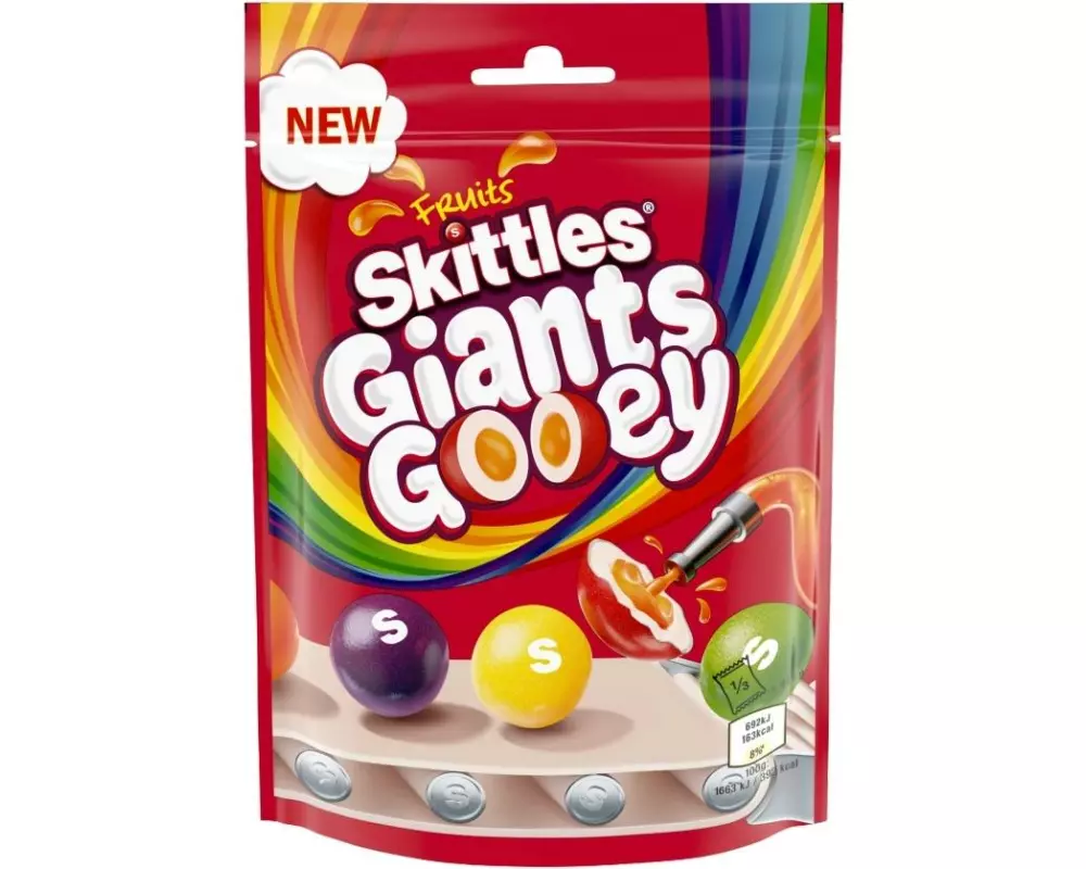 Skittles Int. Giants Gooey 125 g
