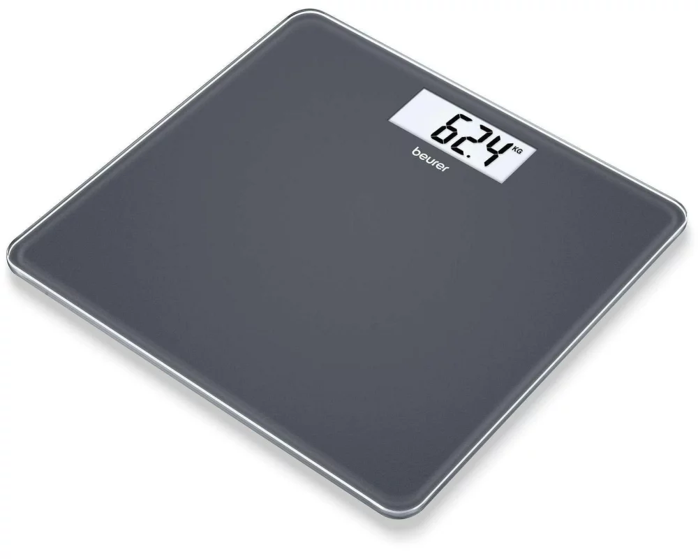 Beurer Personenwaage GS 213 Darksilver Dunkelgrau