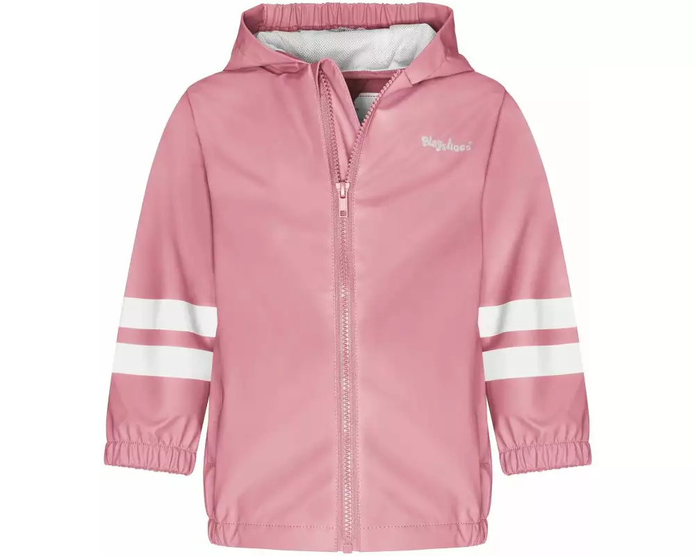Playshoes Regenjacke Basic Gr. 116, Rosa