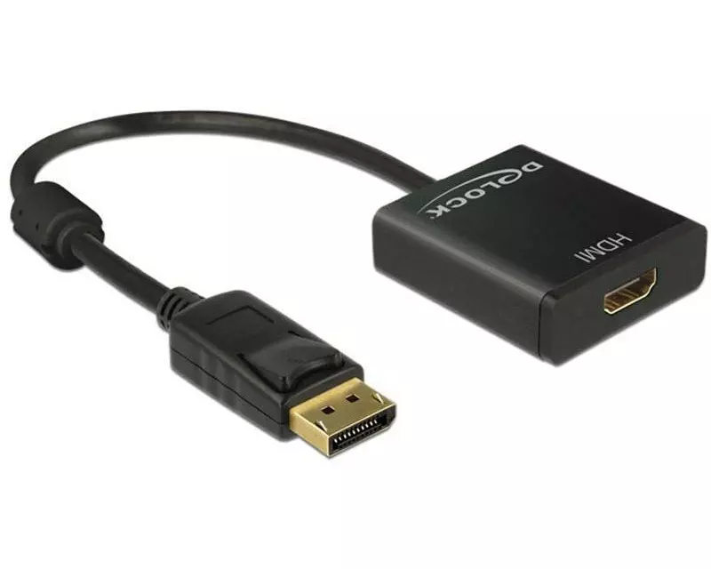 Delock Konverter DP - HDMI Schwarz