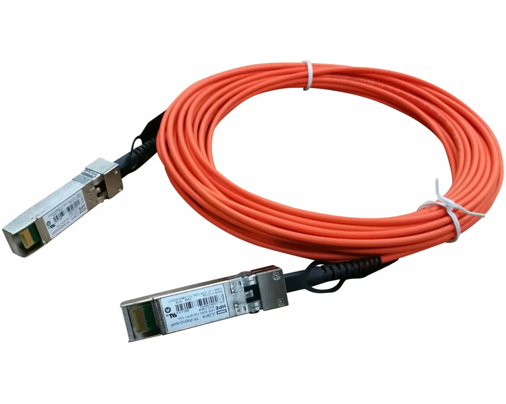 HPE HPN X2A0 Active Optical Cable, 10Gbit/s, SFP+ to SFP+, 10m