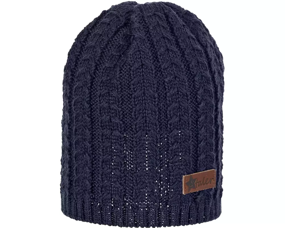 Sterntaler Wintermütze Zopfmuster Marine Gr. 43