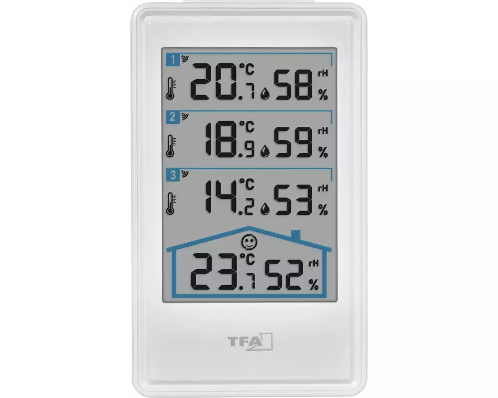 TFA Dostmann Funk-Thermometer 30.3076.02