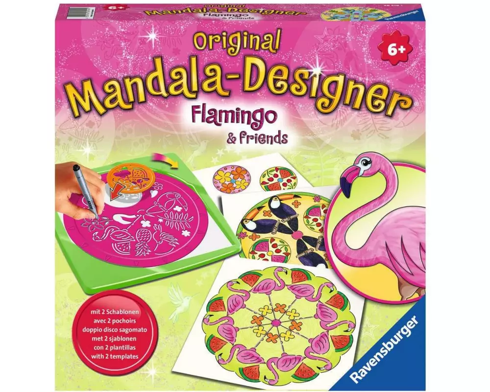 Ravensburger Malset Midi Mandala-Designer Tropical