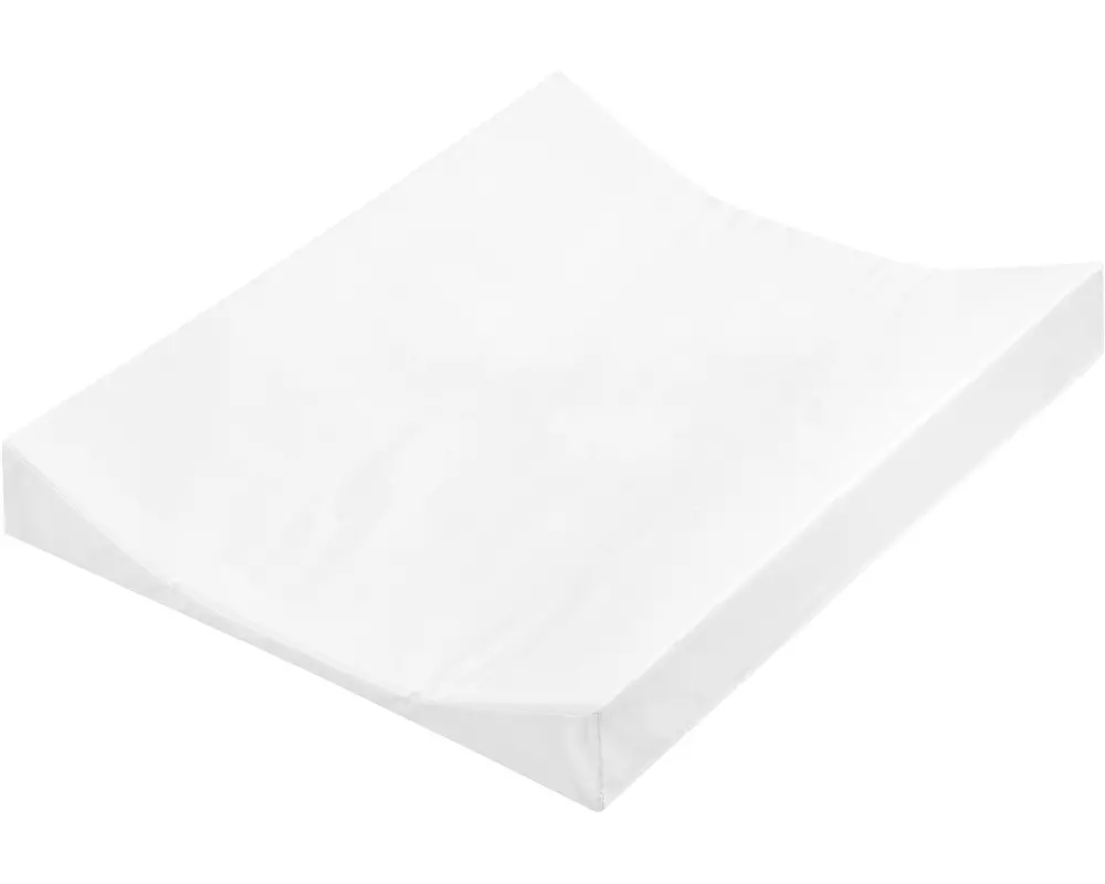 Julius Zöllner Wickelkissen mit Keil Uni Weiss 50 x 65 cm